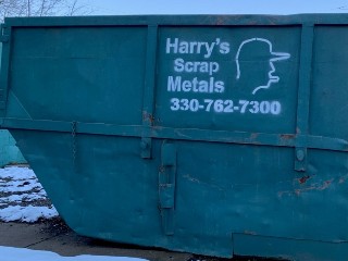 scrap metal container
