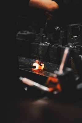 Steel forging factory